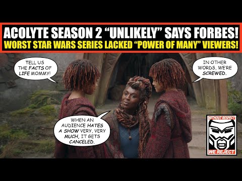 Acolyte Season 2 Unlikely to Happen Claims Forbes | Disney Star Wars Has FAILED Again!