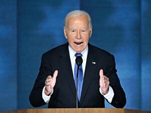 Biden at DNC: Trump Supporters 'Can't Think, Can't Read Very Well'