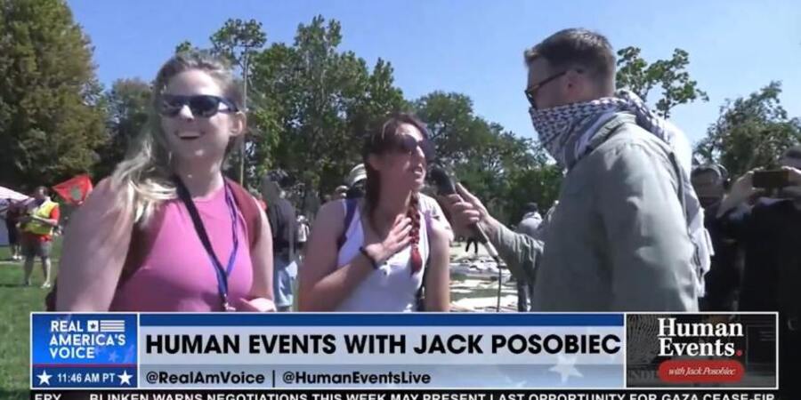 BREAKING: Jack Posobiec infiltrates DNC protests, confronts abortion activists