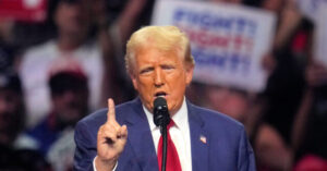 Trump Blasts 'Border Czar' at Packed Arizona Rally: 'Kamala, You're Fired!'