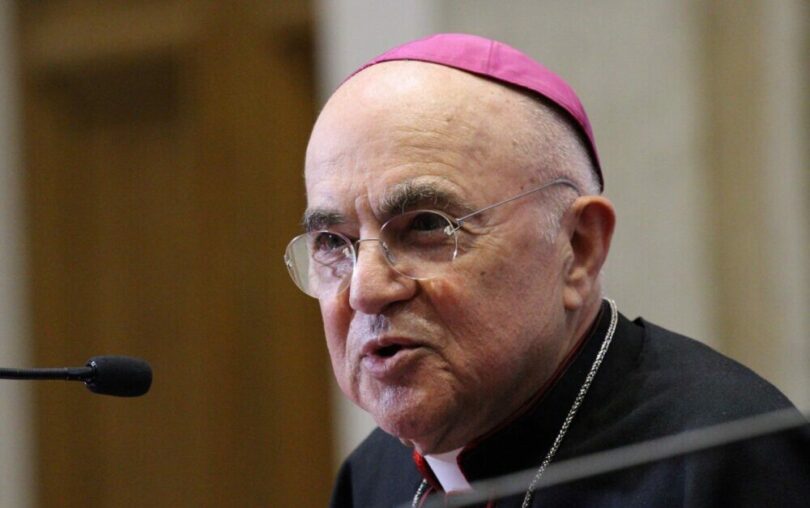 Viganò accuses Italian cardinal of connection to Freemasonry, says he ‘subjugated’ Benedict XVI