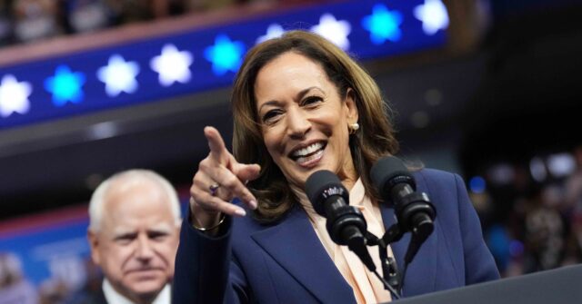 WATCH: Democrats Chant 'Lock Him Up!' After Kamala Harris Attacks Trump as 'Predator'