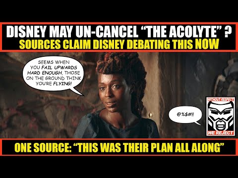 Disney Debating UN-Canceling The ACOLYTE? Source Says This Was the Plan All ALONG? What The HELL?