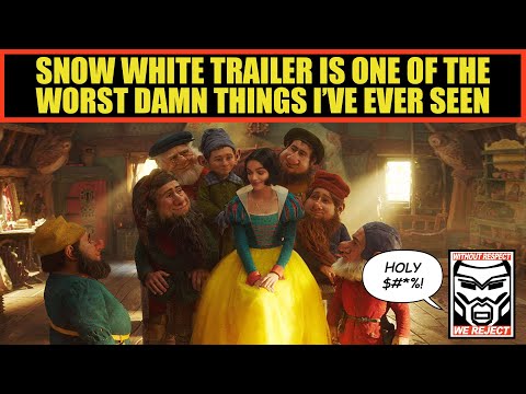 Snow White Teaser Trailer Review | One of the WORST THINGS I’ve Ever SEEN | It Made Me SICK