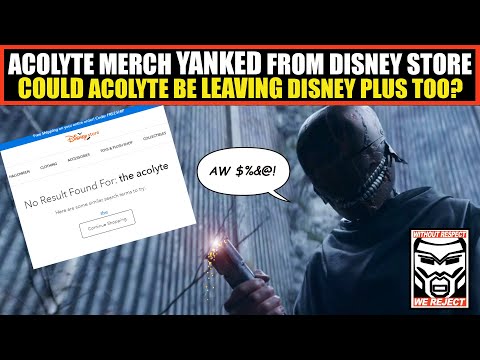 Acolyte Products VANISHED From Disney Store | Could Acolyte Vanish From Disney Plus TOO?