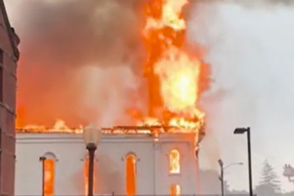 9 churches set ablaze in 3-week arson rampage across Europe