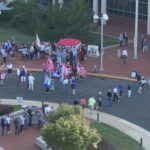 Early Voting Underway in Virginia: Trump Supporters Dominate Polling Location in Fairfax County (VIDEO)