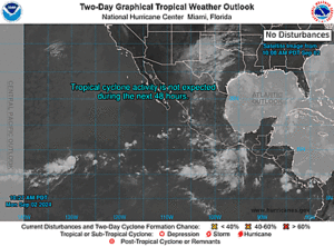 Eastern North Pacific 7-Day Graphical Tropical Weather Outlook