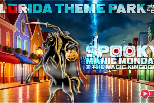 🔴LIVE! Manic SPOOKY Monday @ Magic Kingdom + Fireworks |Stroll & Chill Livestream Disney World 2024