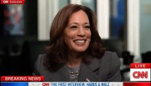 Fake news now at peak as Kamala faces CNN “interview”