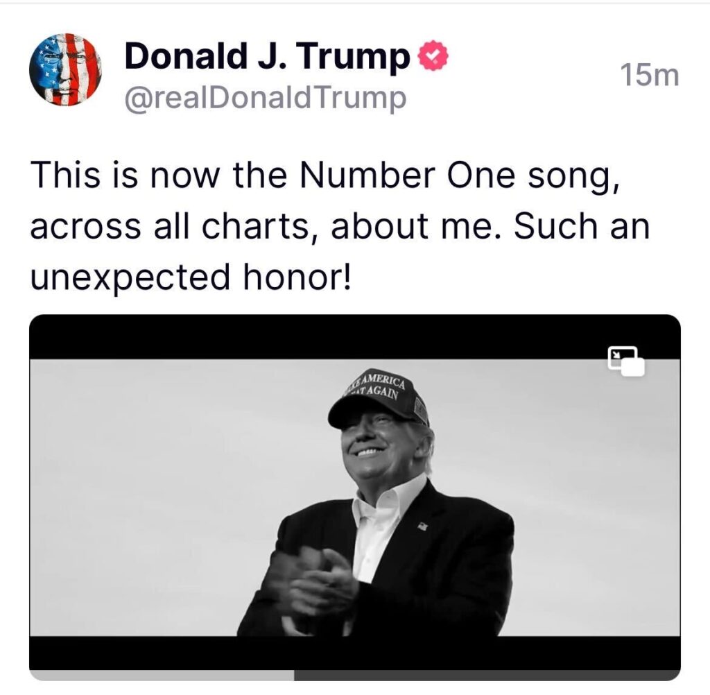 Kahn's Trump Tribute 'Fighter' Surpasses 10 Million Views Across Socials in Less than 3 Days