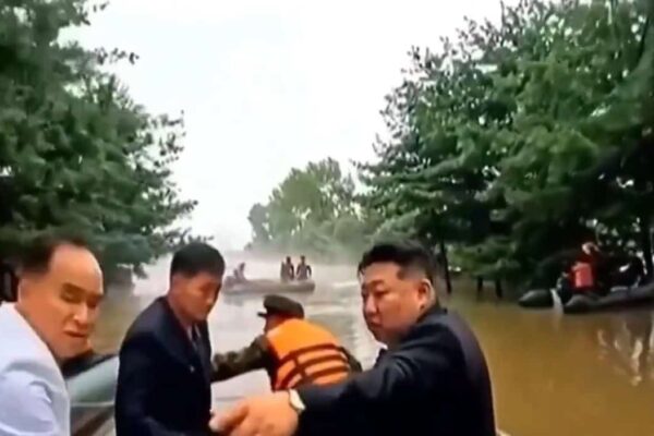 Kim Jong Un visits flood-hit areas of North Korea