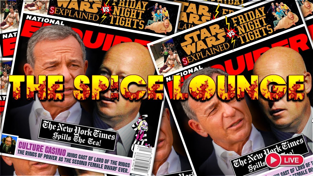 NYT Spills the Disney Tea! Iger Exposed, Chapek Vindicated! | The Spice Lounge Podcast | Pop Culture