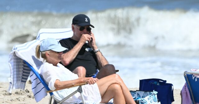 Report: Joe Biden Has Spent 40.3 Percent of His Presidency on Vacation