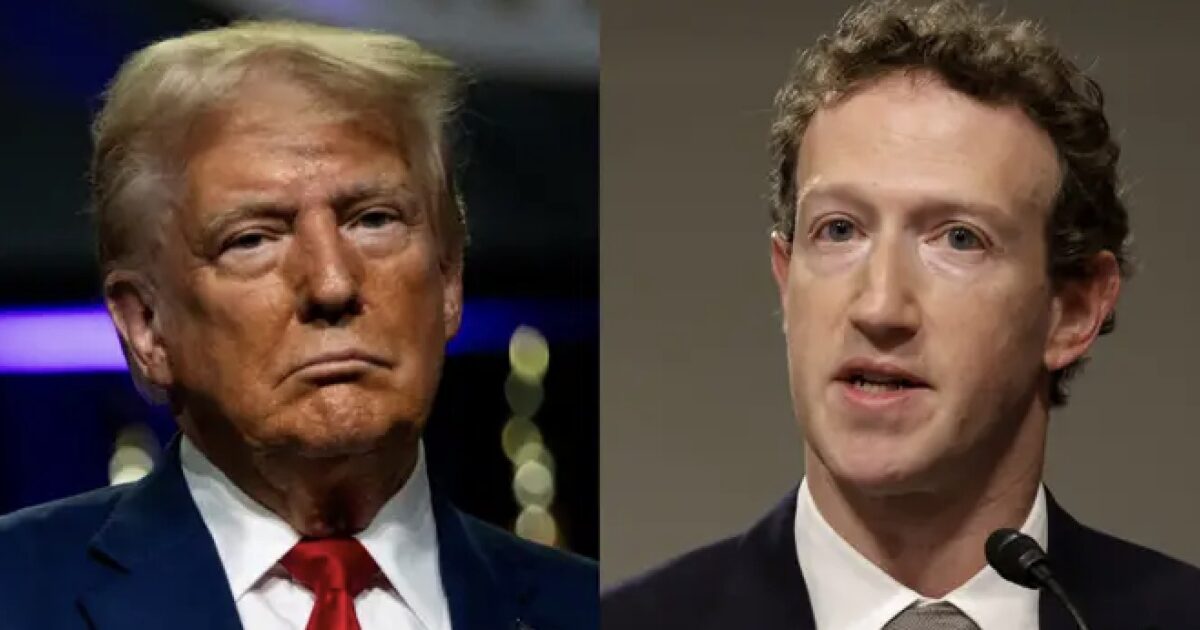 Trump Says Mark Zuckerberg Called Him and Said, ‘There’s No Way I Can Vote for a Democrat This Election’ — Zuckerberg Responds in a Panic