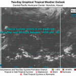 Central Pacific 7-Day Graphical Tropical Weather Outlook