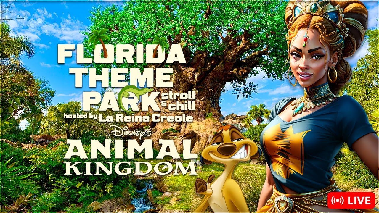 🔴LIVE! Sublime Sunday @ Disney's Animal Kingdom Park | Stroll & Chill Livestream | 2024