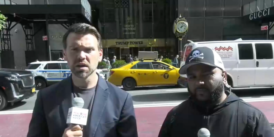 JACK POSOBIEC and VISH BURRA: Walz supporters were ‘squaring off’ with Trump supporters ahead of NYC speech