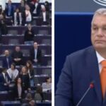 Leftist MPs interrupt Hungarian prime minister’s speech by singing Antifa anthem in EU parliament