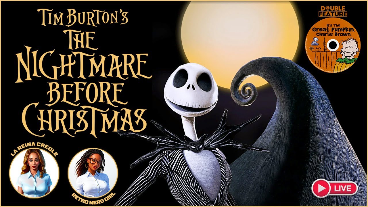 THE NIGHTMARE BEFORE CHRISTMAS (1993) Watch Party | It's THE GREAT PUMPKIN CHARLIE BROWN