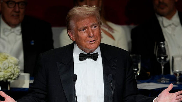 Trump Gets Laughs at Al Smith Dinner, Roasting Harris, Biden, Media Elite