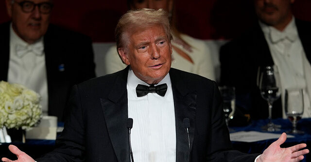 Trump Gets Laughs at Al Smith Dinner, Roasting Harris, Biden, Media Elite