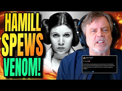 UNHINGED Mark Hamill Uses DECEASED Carrie Fisher to Make a Political Message! Star Wars STUMBLES!