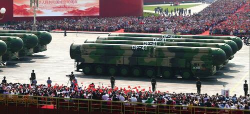 US Intelligence Says China Leading 'Rapid Expansion' Of Nuclear Arsenal