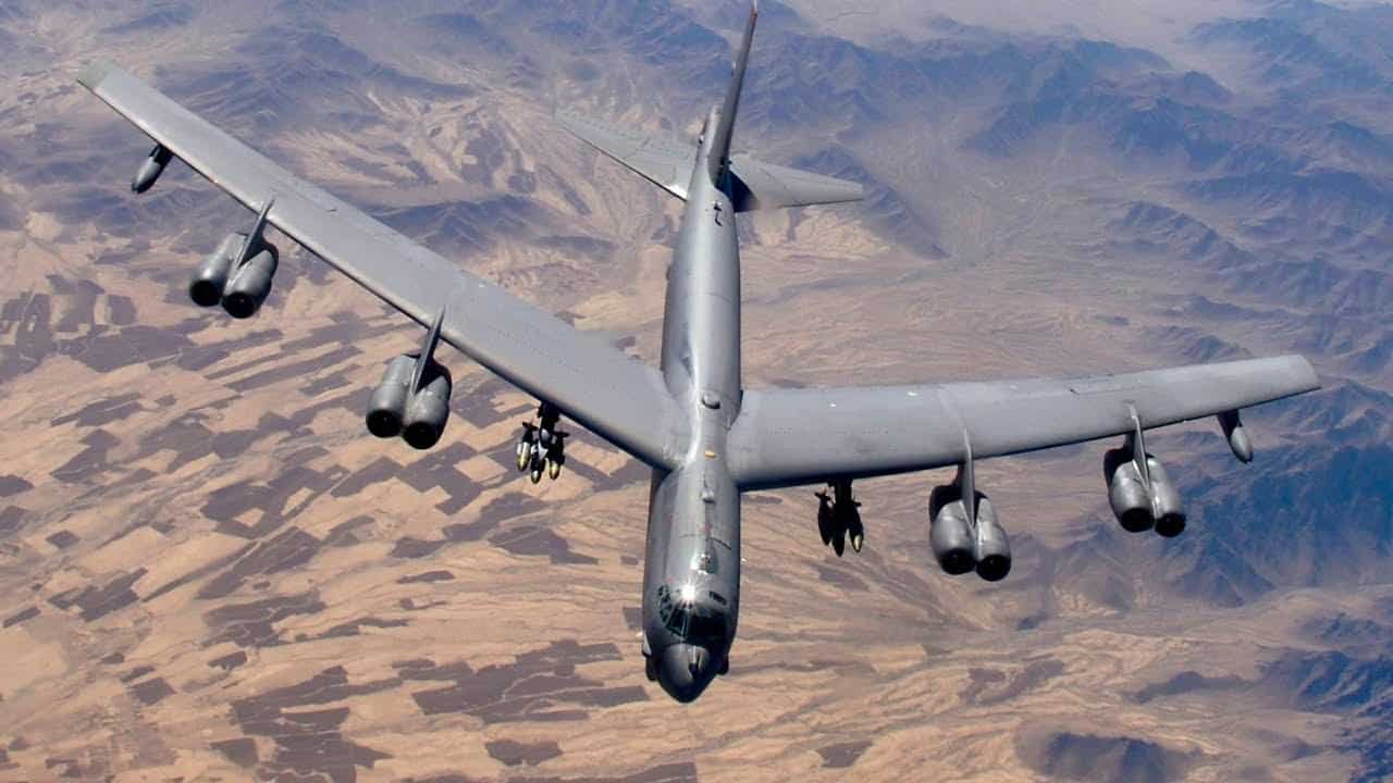 B-52 bombers arrive in Middle East: US military