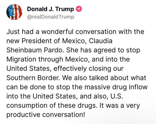 Did Trump Just Solve The Border Crisis: Mexican President “Agreed To Stop Migration Through Mexico” Trump Claims