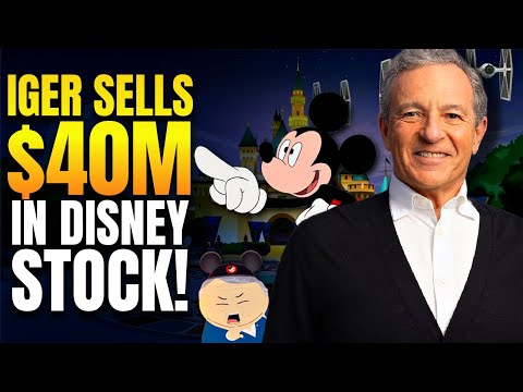 Disney Stock ROCK: CEO Bob Iger SELLS Forty Million $$$ PLUS After Disney World Announcement!