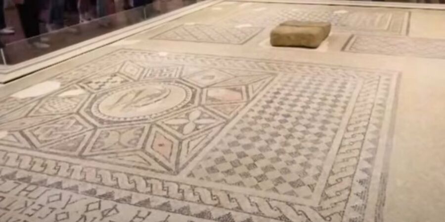 Earliest ‘Jesus is God’ inscription on Historic Megiddo Mosaic on display in Museum of the Bible in DC