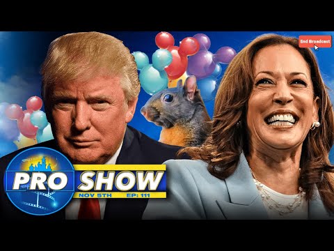 Hollywood BRACES, Disney SCARED… of Election Day Outcomes — Peanut Forever — The Pro Show LIVE