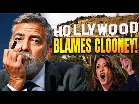 Hollywood Is FURIOUS at George Clooney Over Harris LOSS: Star BLAMED for Pushing Biden Out!