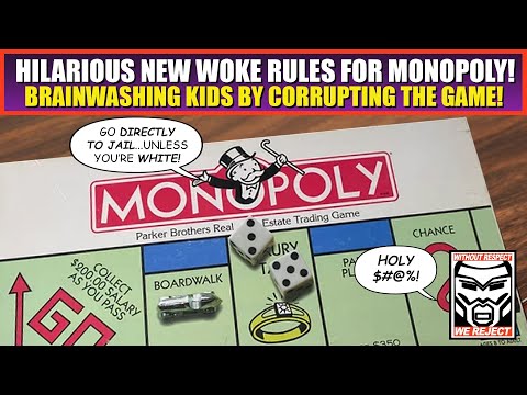 INSANE New Monopoly Rules Aim To Turn Kids Woke...By Discriminating AGAINST Kids of Color!