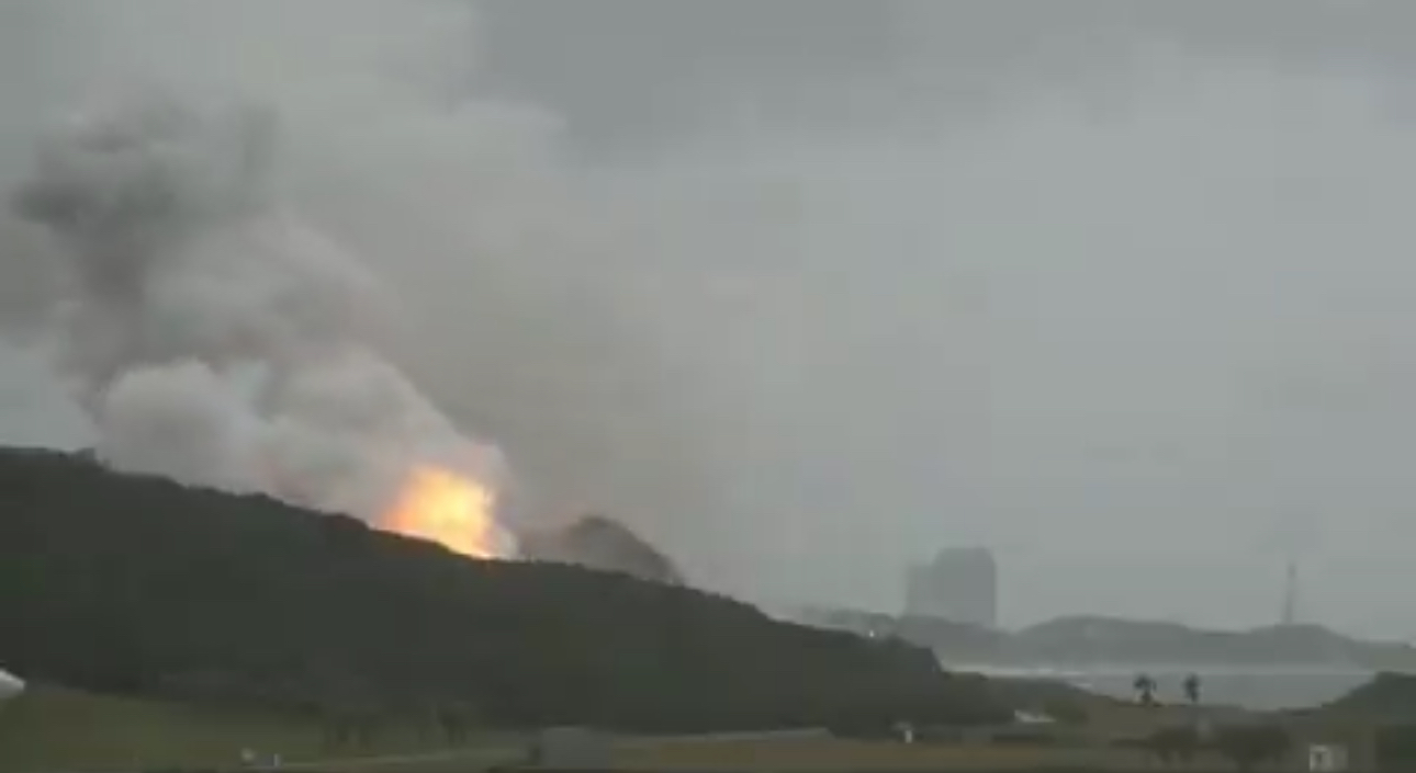 Large fire at Japan rocket test site, no injuries reported