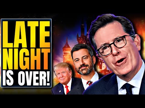 Late Night TV Hosts CRY on Stage Over Election: The REAL Reason Kimmel and Colbert Went NUTS!