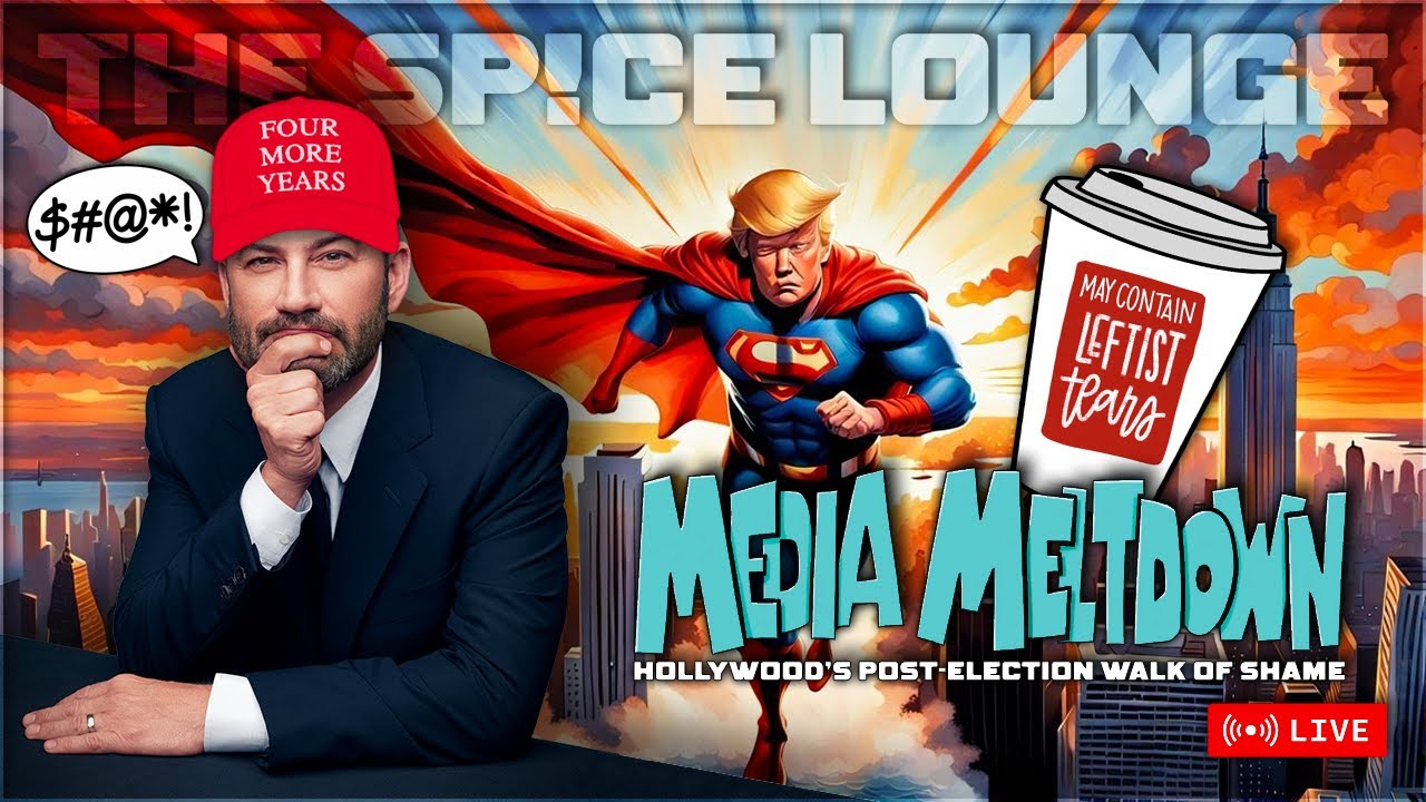 MEDIA MELTDOWN! Hollywood’s Post-Election Walk of Shame | The Spice Lounge Podcast