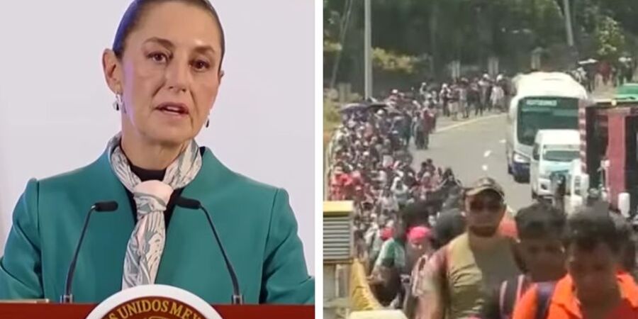 Mexico president says migrant caravans will not reach US after Trump tariff threat