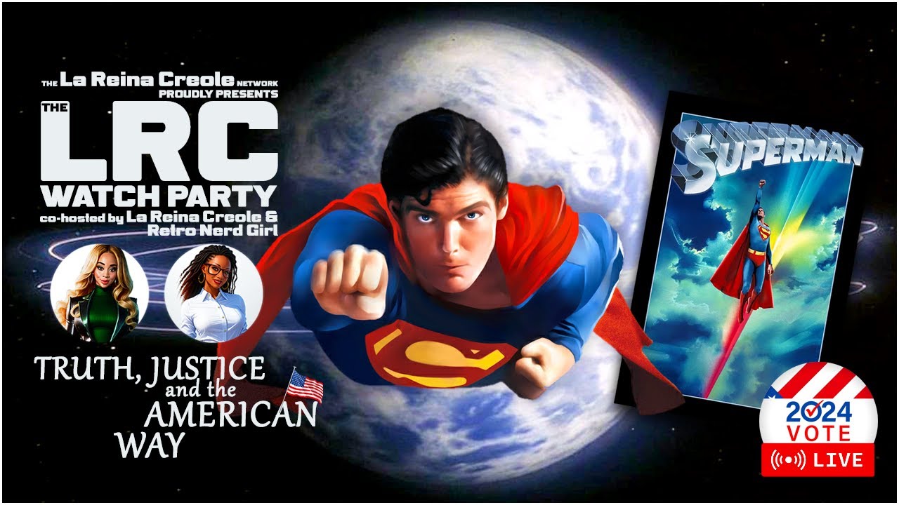 SUPERMAN (1978) Full Movie and Commentary | The LRC Watch Party | SciFi | Adventure