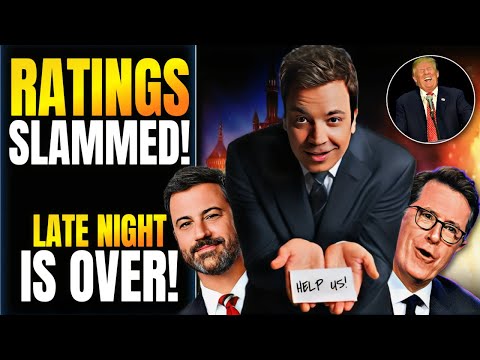 The END of Late Night TV Is Near?! Kimmel, Colbert and Fallon LOSE Audience and Funding to Gutfield!