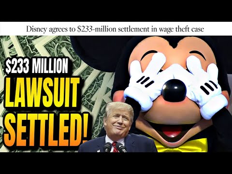 BREAKING: Disney's NEW Record-Breaking Lawsuit Settlement Amount Revealed for Disneyland Wage Theft!