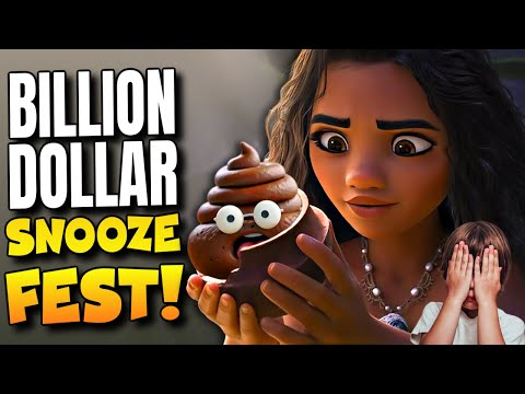 Can Moana 2 SUCK and STILL Break a Billion Dollars at the Box Office? Disney TANKS Future Films!