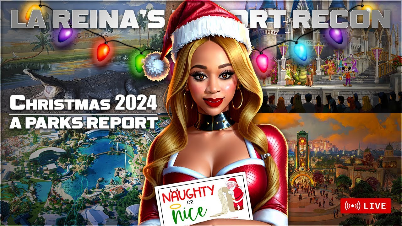 CHRISTMAS 2024: A Parks Report | Disney | Universal Orlando | Sea World | Resort Recon LIVE Podcast