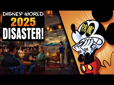 Disney World Gets DESPERATE in 2025: Lounges and Bars ANNOUNCED to Compete with Epic Universe?!