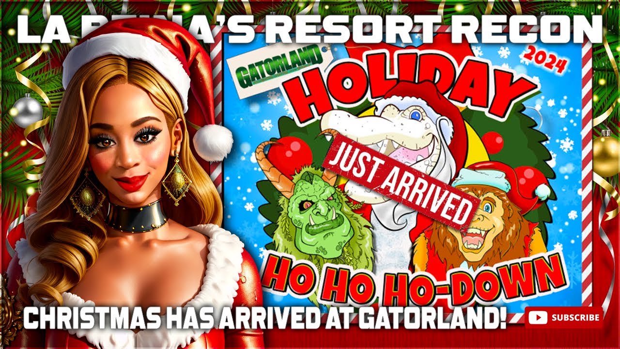 🔴LIVE! Christmas Has Arrived at GATORLAND! | Resort Recon Livestream