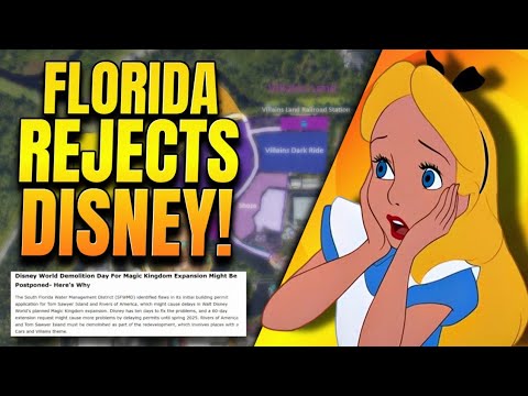 Florida DENIES Disney World Expansion Plans: Magic Kingdom Asks Government for 60 Day Extension!