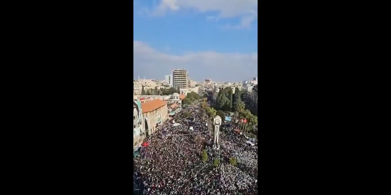 ‘Friday of victory’: Mass rallies across Syria celebrate end of Assad