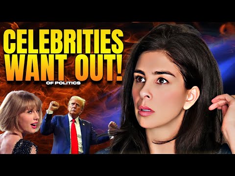 Hollywood Celebrities QUIT Politics After Election?! Celebs DONE as Study Says They Do NO GOOD!