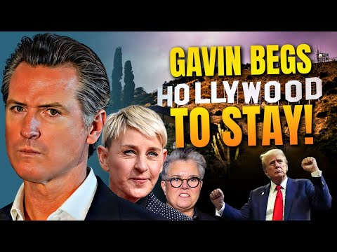 Hollywood Is LEAVING California! Tinsel Town Show Business EXODUS as Newsom BEGS Studios to Stay!